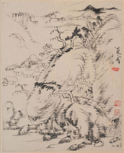 八大山人《山水图册》